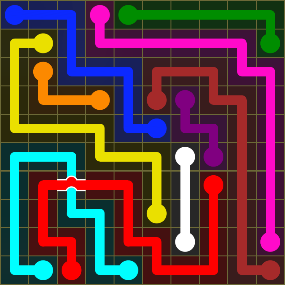 Flow Free 5380 Solution