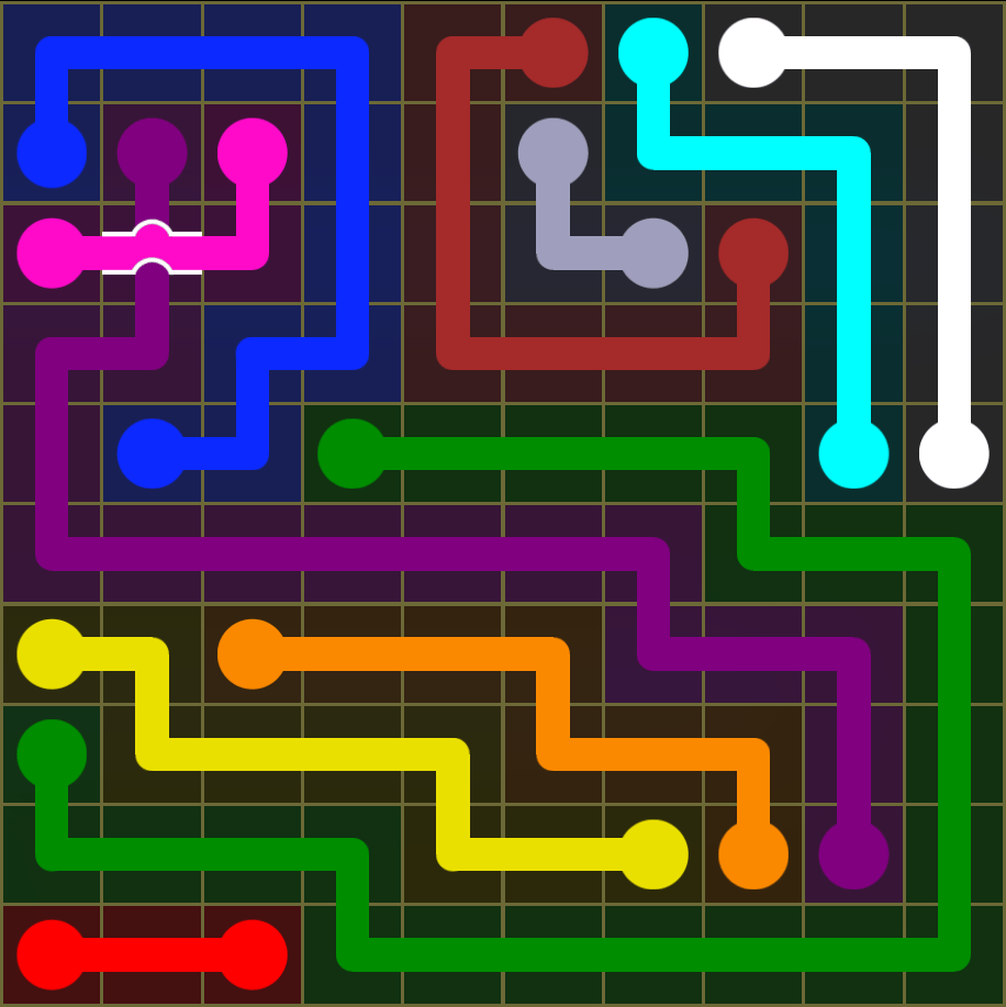 Flow Free 5383 Solution