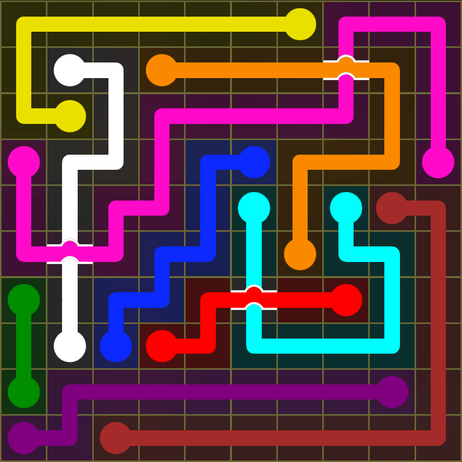 Flow Free 5384 Solution