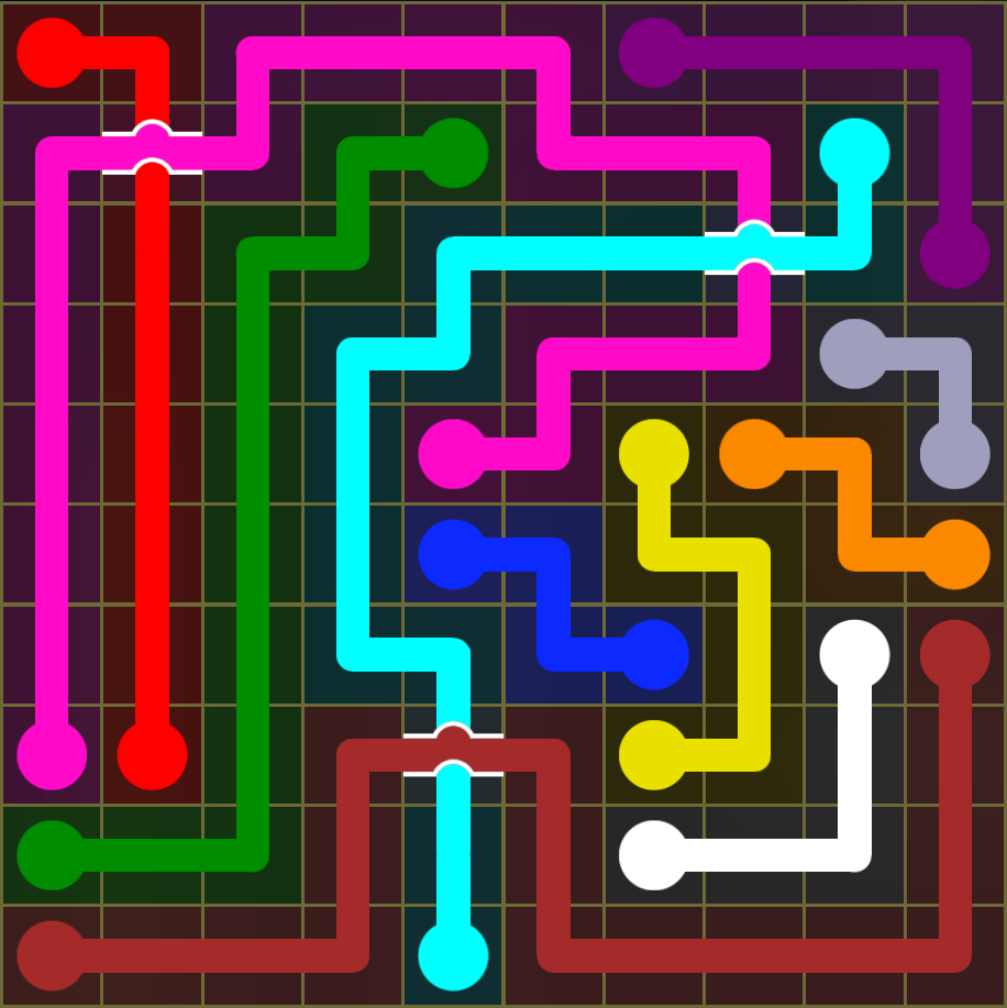 Flow Free 5388 Solution