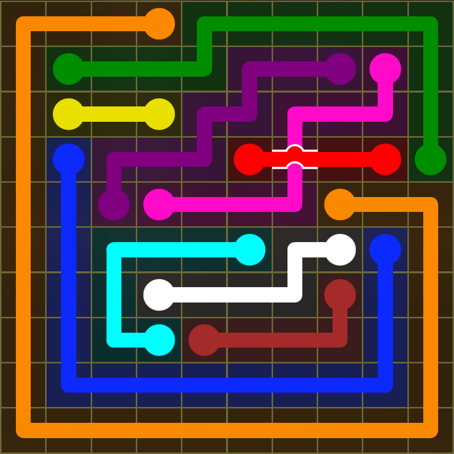 Flow Free 5391 Solution