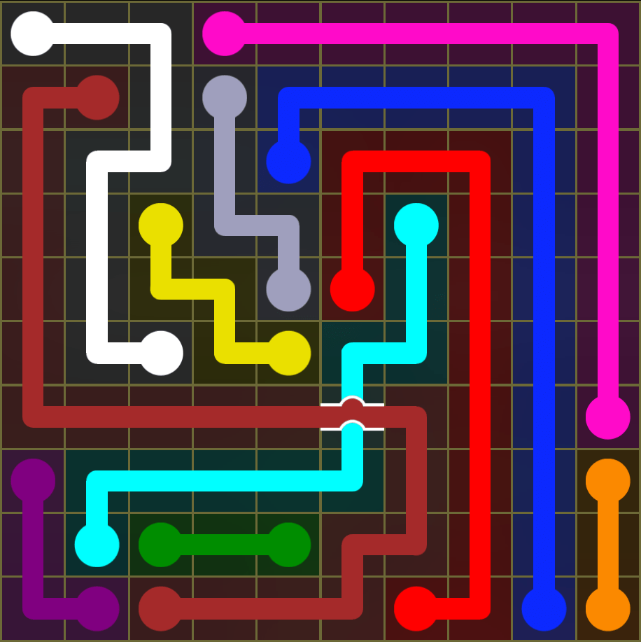 Flow Free 5395 Solution