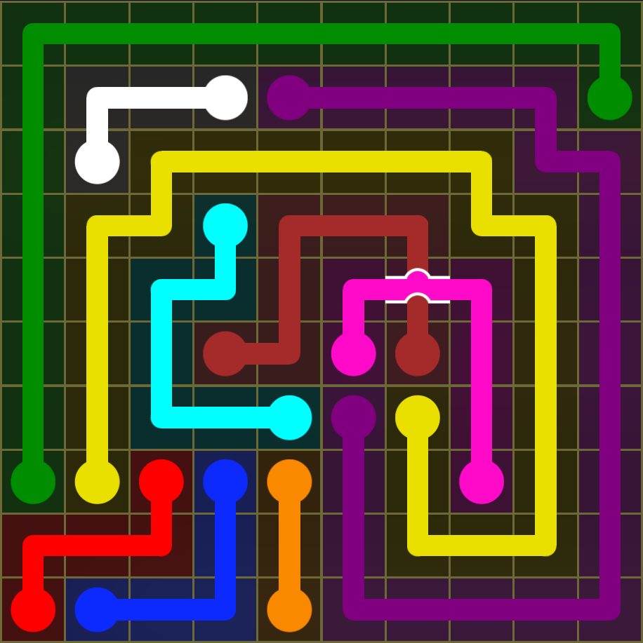 Flow Free 5373 Solution