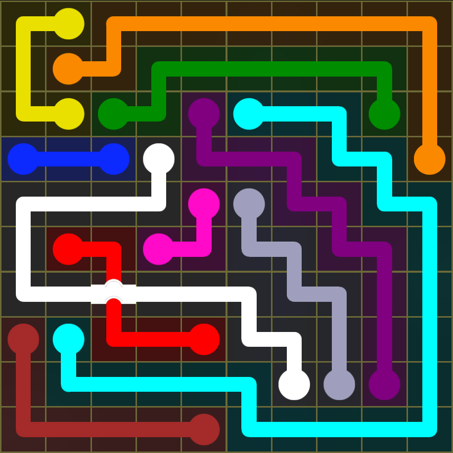 Flow Free 5374 Solution