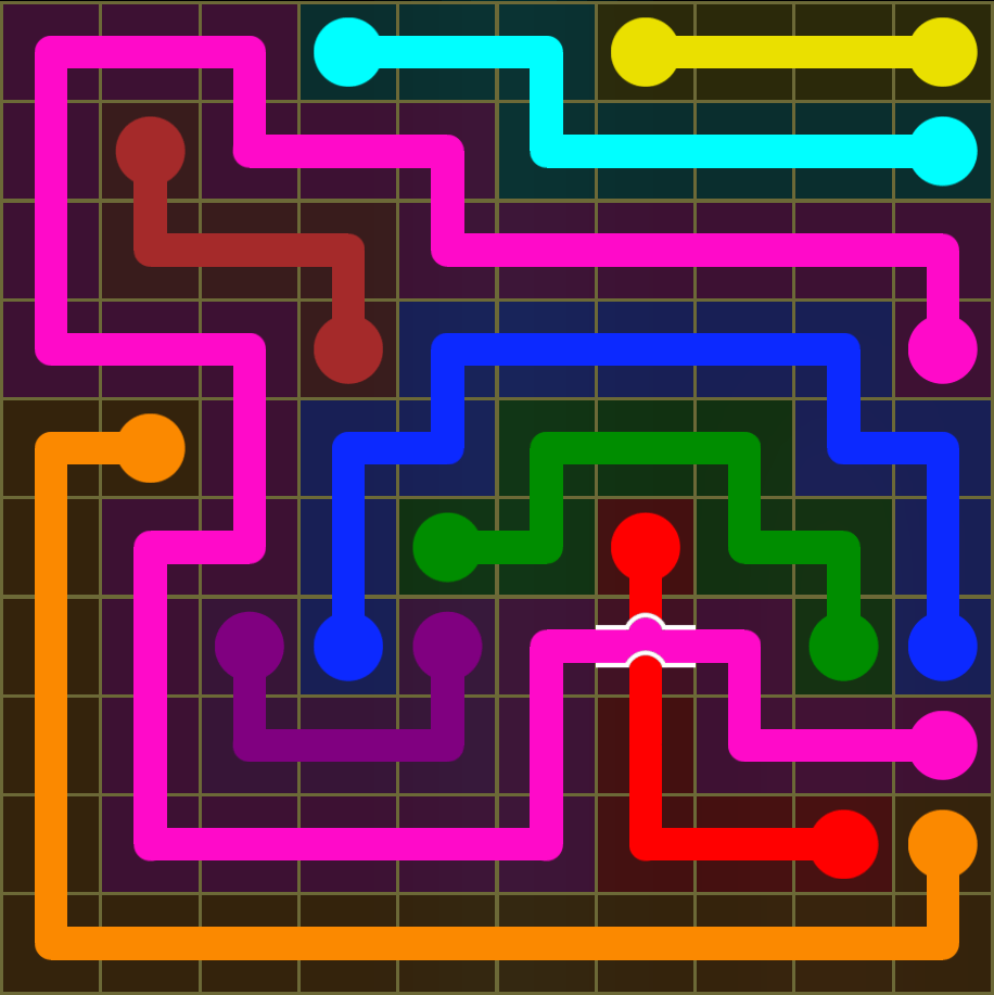 Flow Free 5377 Solution
