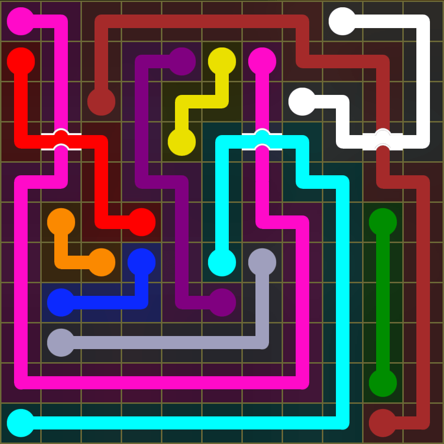 Flow Free 5422 Solution