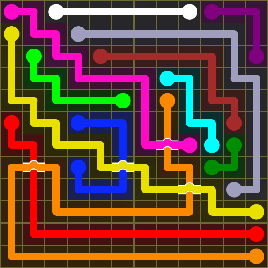 Flow Free 5451 Solution