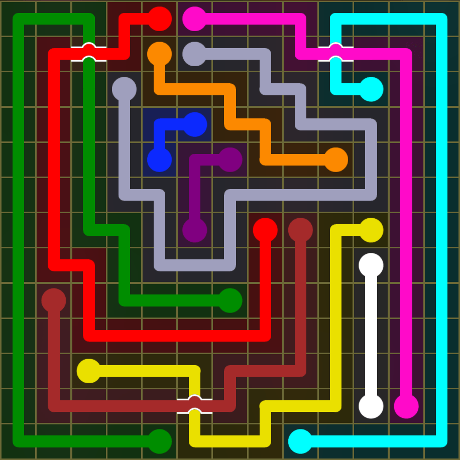 Flow Free 5490 Solution