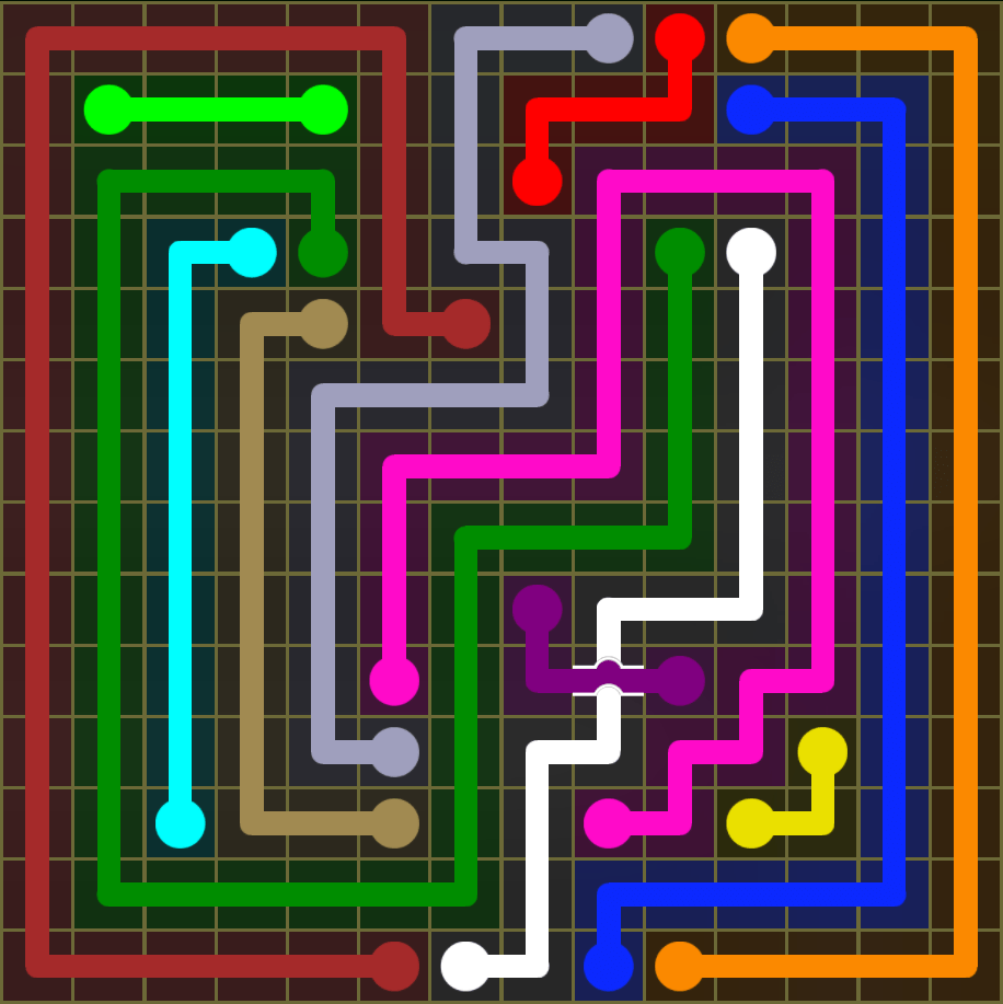 Flow Free 5502 Solution