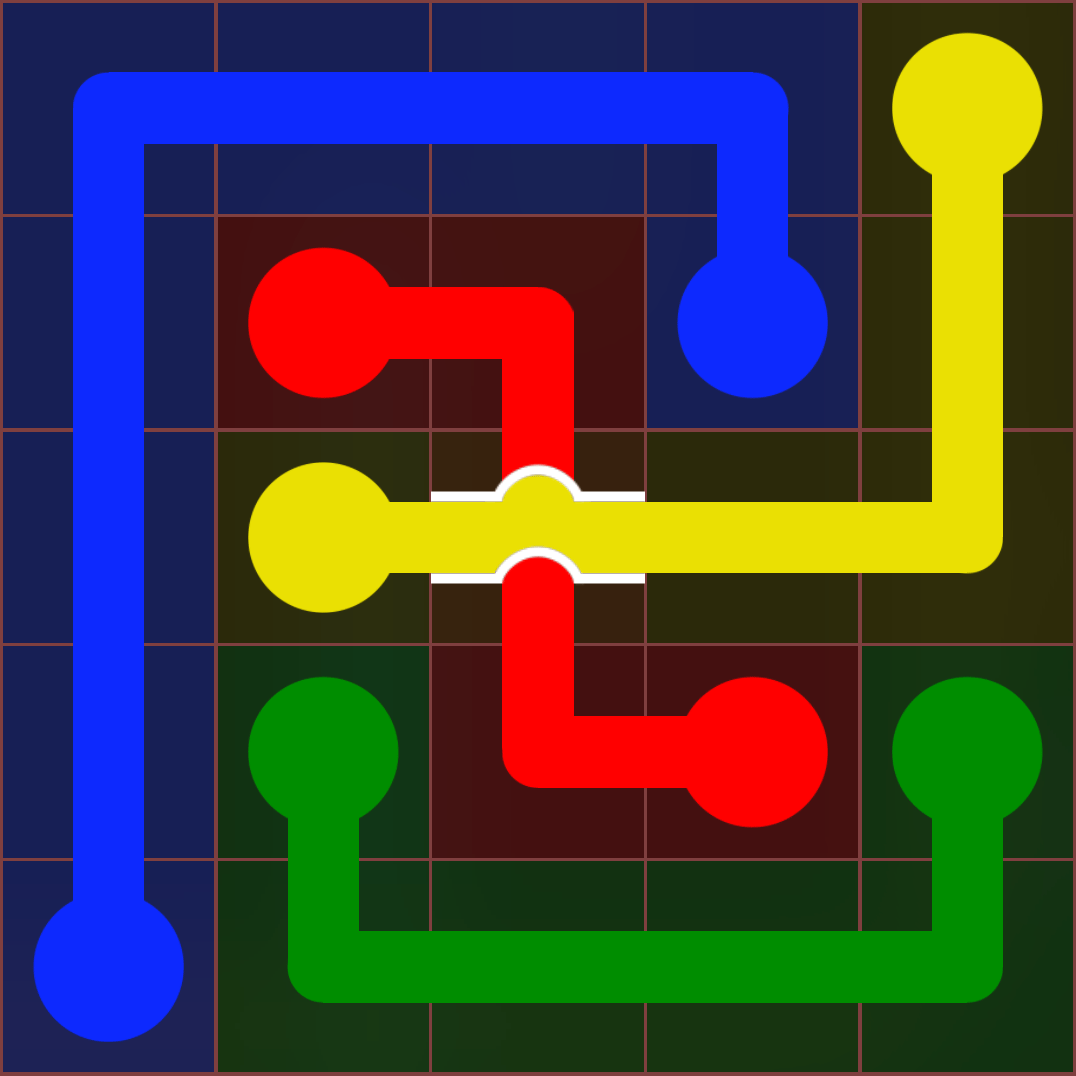 Flow Free 7033 Solution