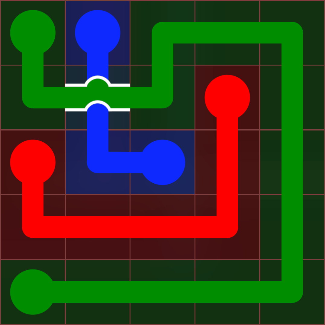 Flow Free 7043 Solution
