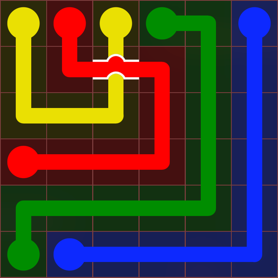Flow Free 7091 Solution