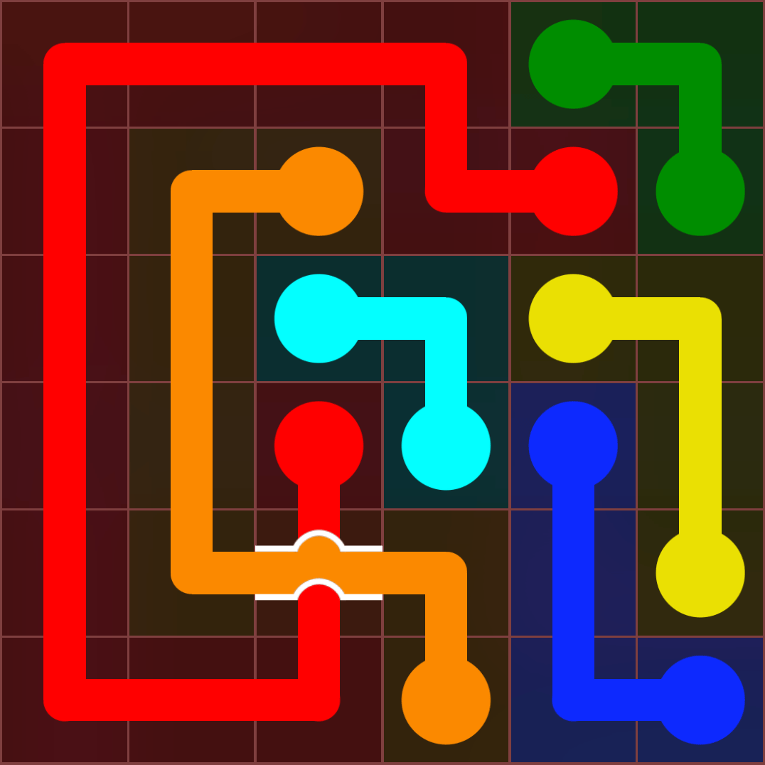 Flow Free 7094 Solution