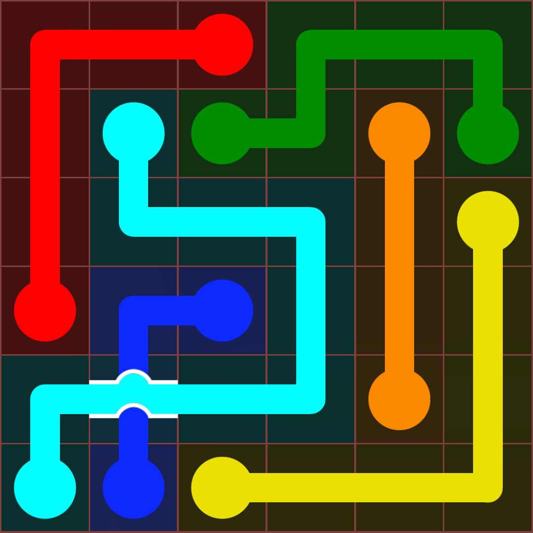 Flow Free 7116 Solution