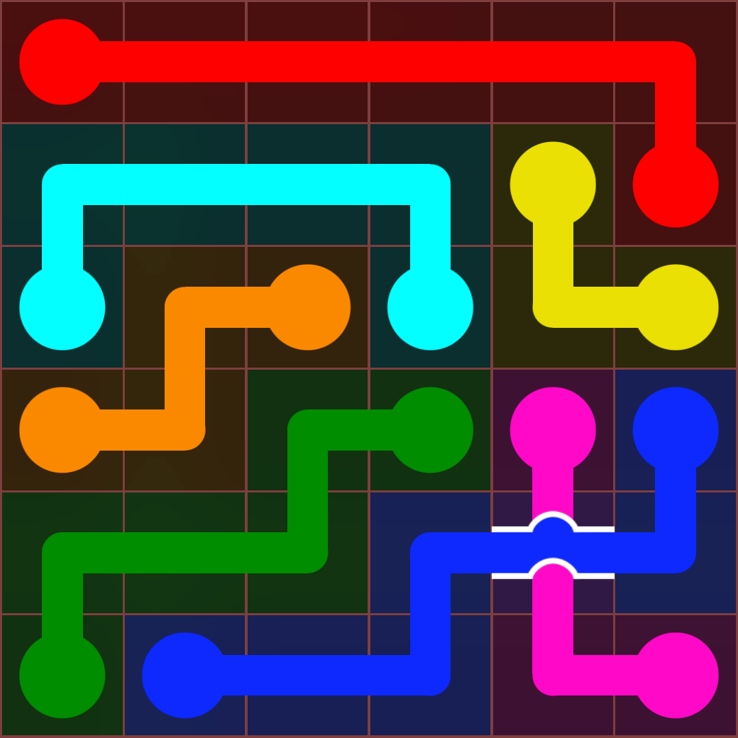Flow Free 7117 Solution