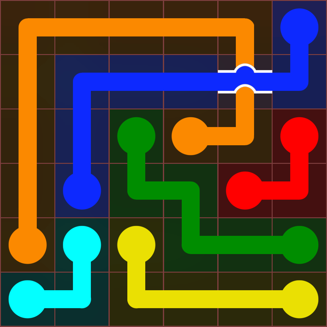 Flow Free 7118 Solution