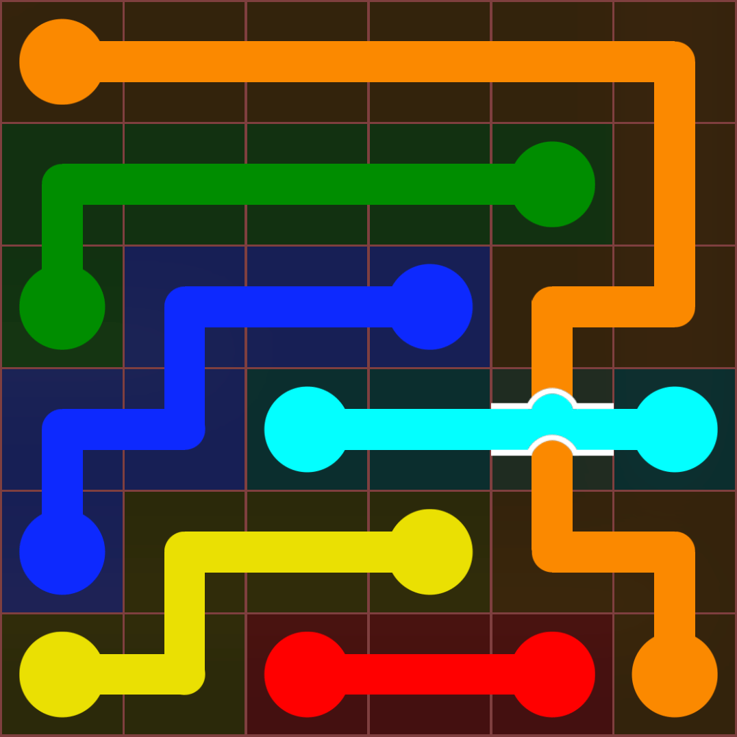 Flow Free 7134 Solution
