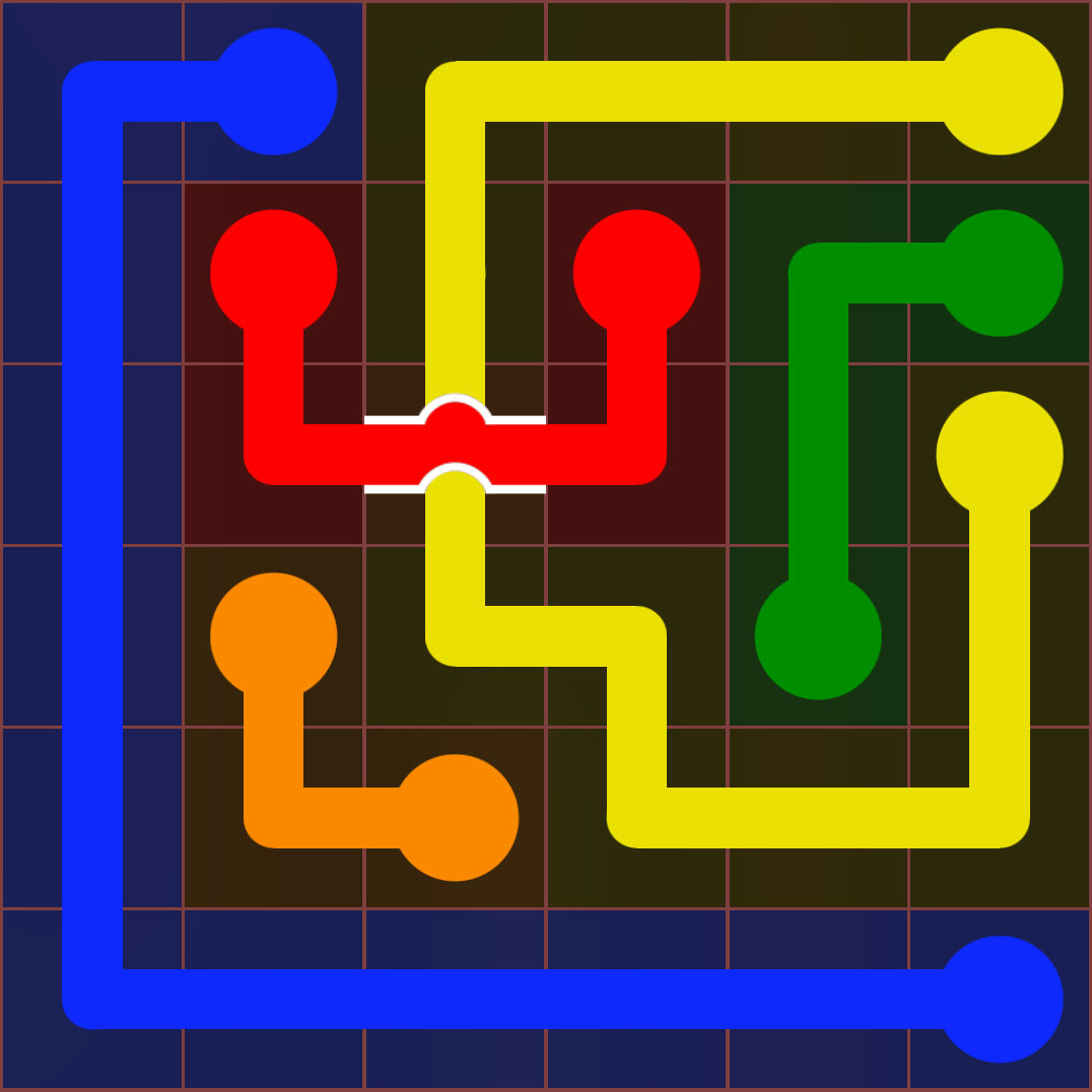 Flow Free 7137 Solution