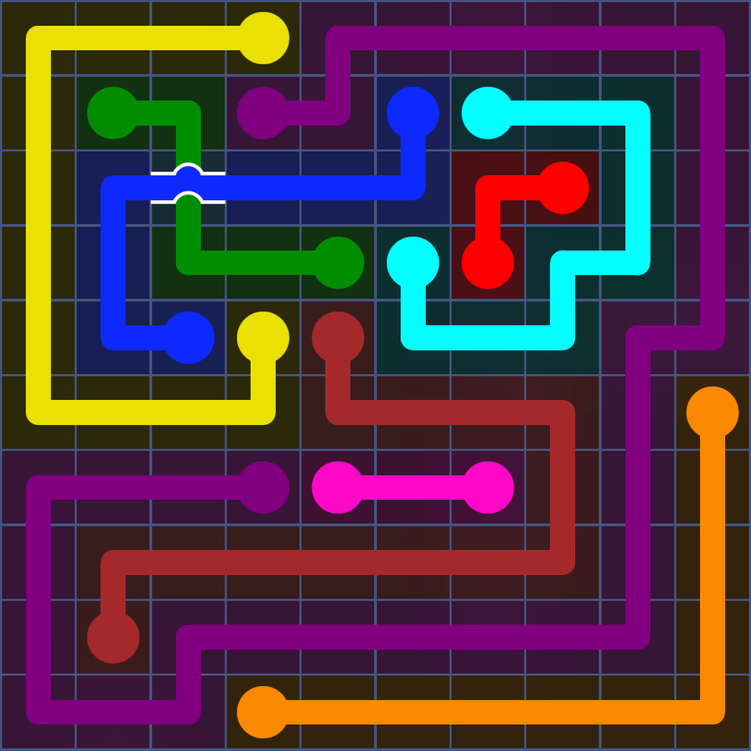 Flow Free 1261 Solution