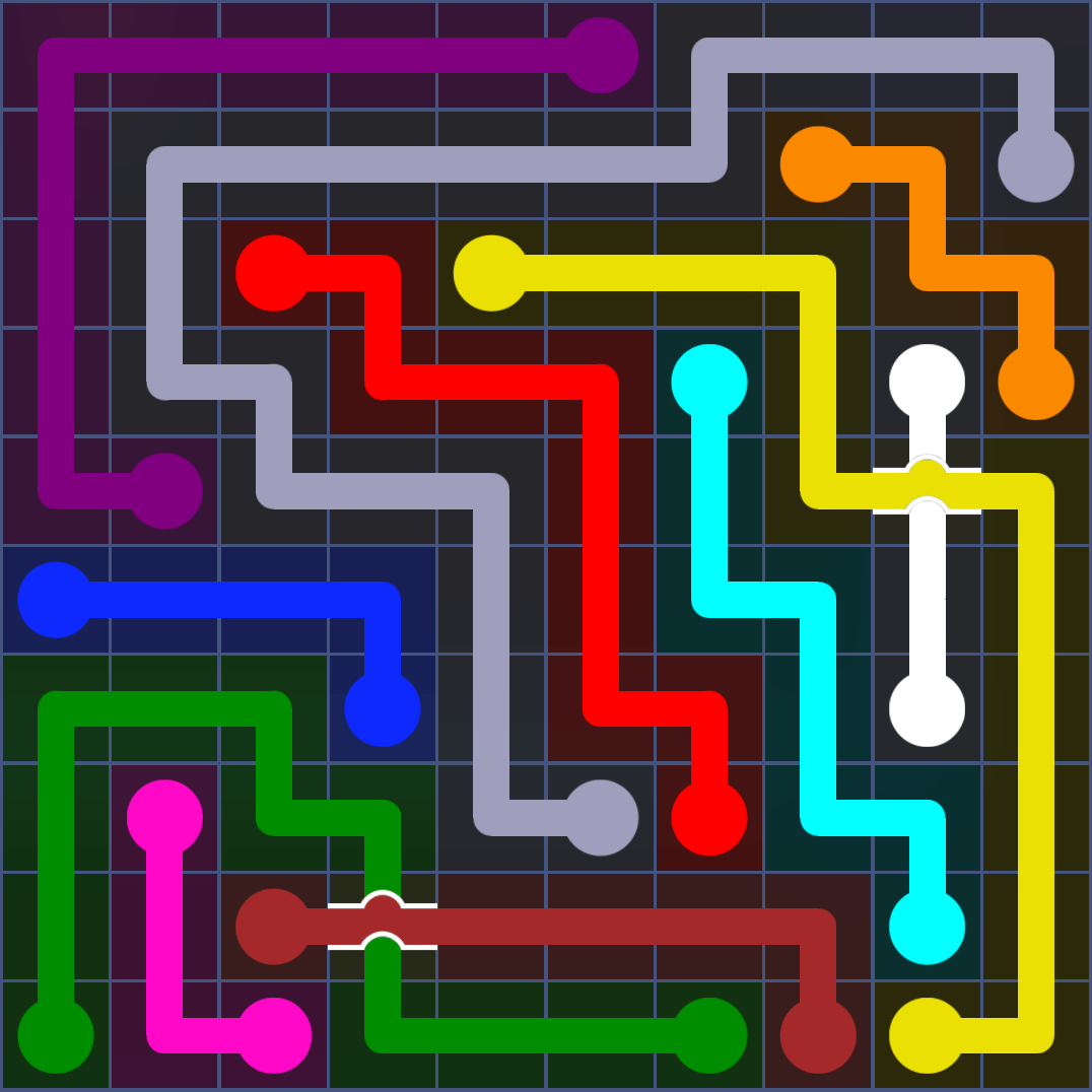 Flow Free 1264 Solution