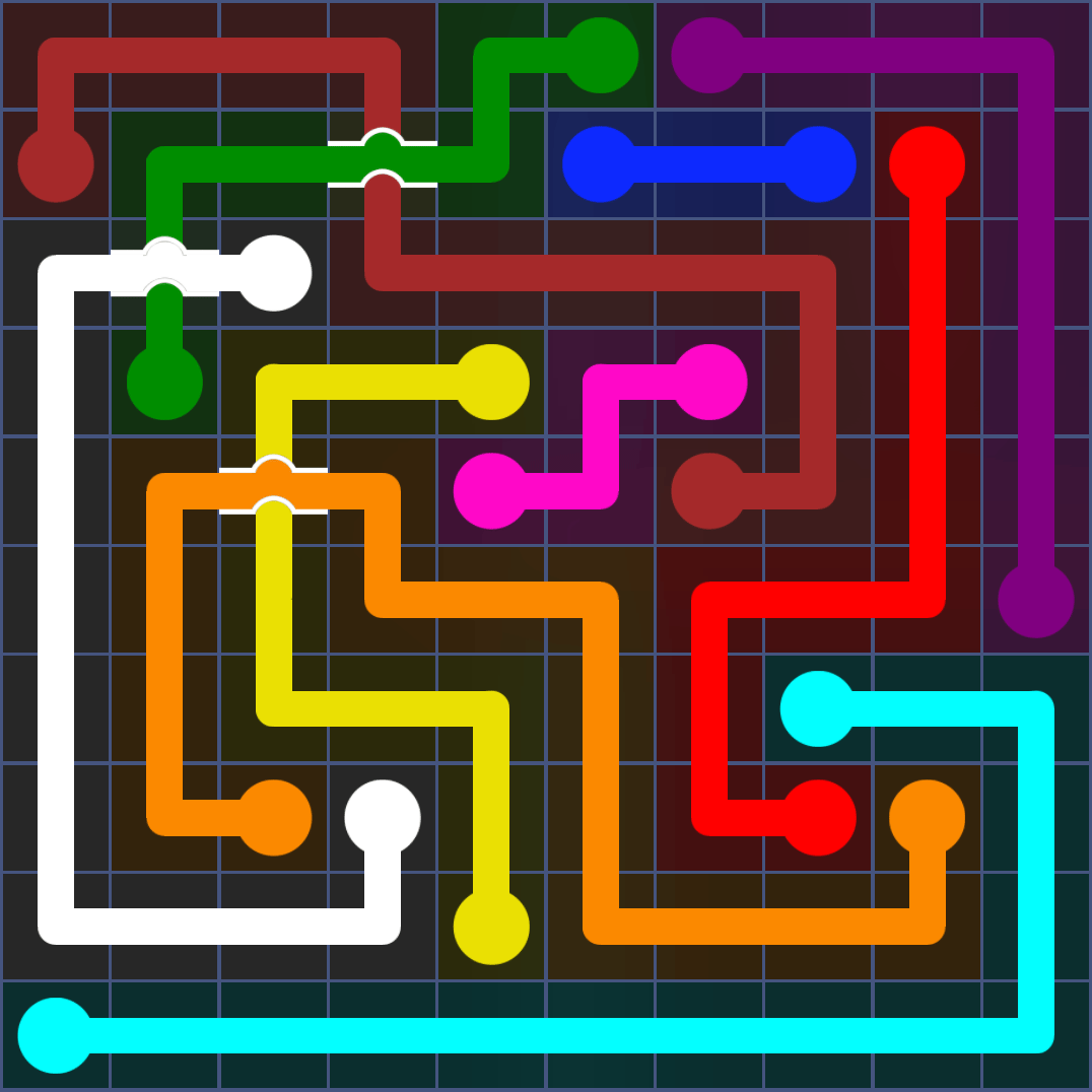 Flow Free 1265 Solution