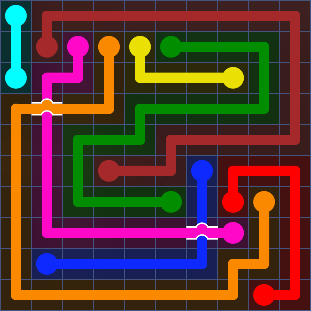Flow Free 1271 Solution