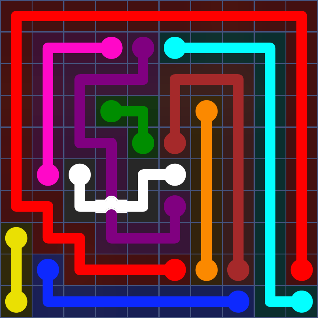 Flow Free 1272 Solution