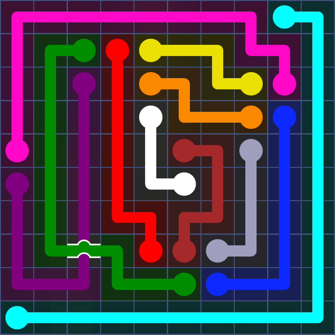 Flow Free 1273 Solution
