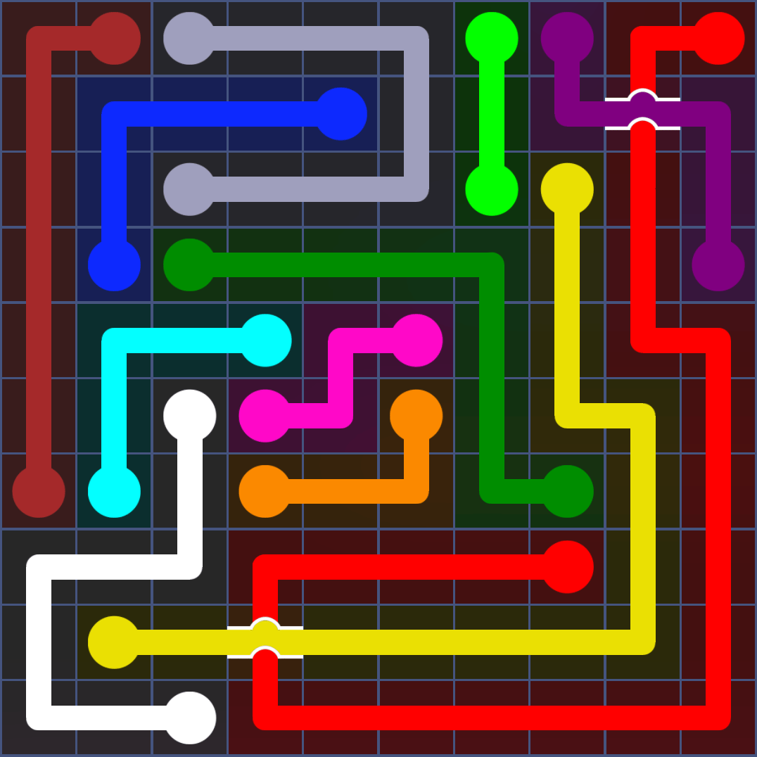 Flow Free 1274 Solution