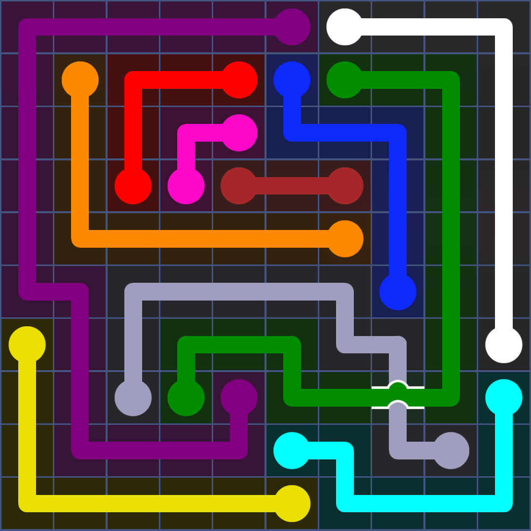 Flow Free 1278 Solution
