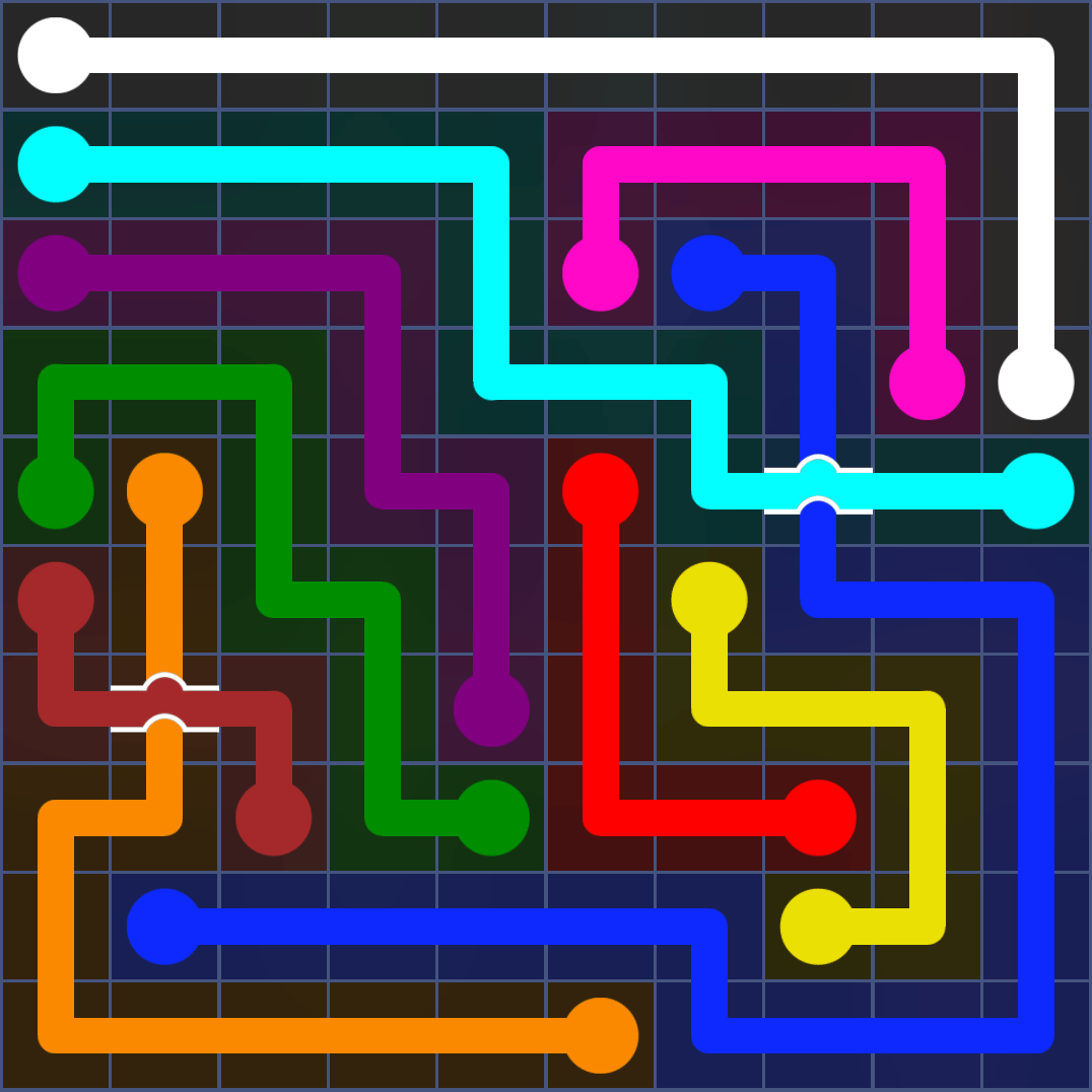 Flow Free 1279 Solution