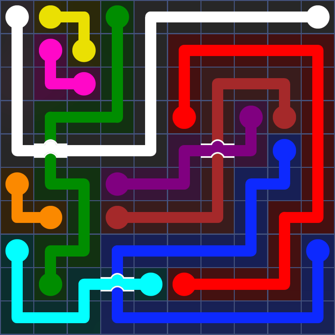 Flow Free 1283 Solution