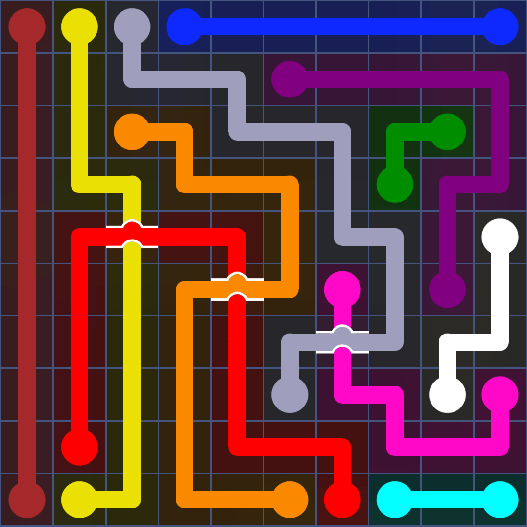 Flow Free 1284 Solution