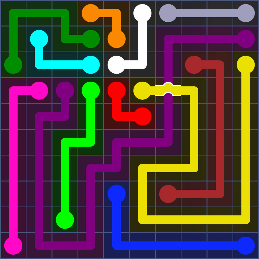Flow Free 1286 Solution