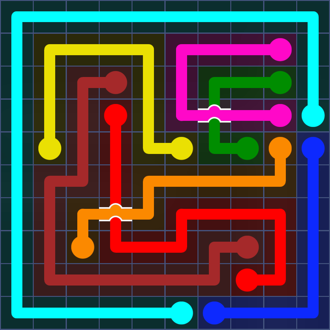 Flow Free 1288 Solution