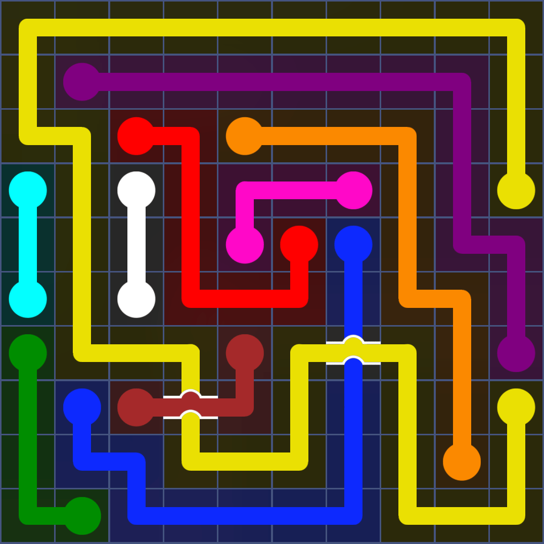 Flow Free 1333 Solution