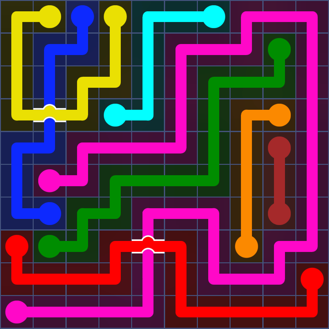 Flow Free 1329 Solution