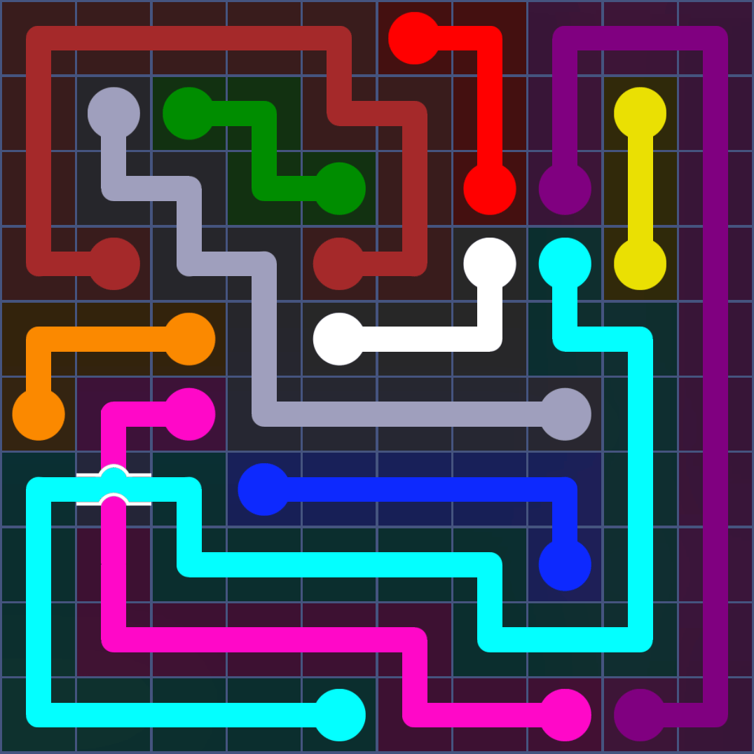 Flow Free 1327 Solution