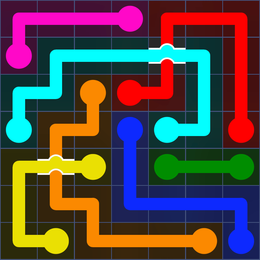 Flow Free 978 Solution