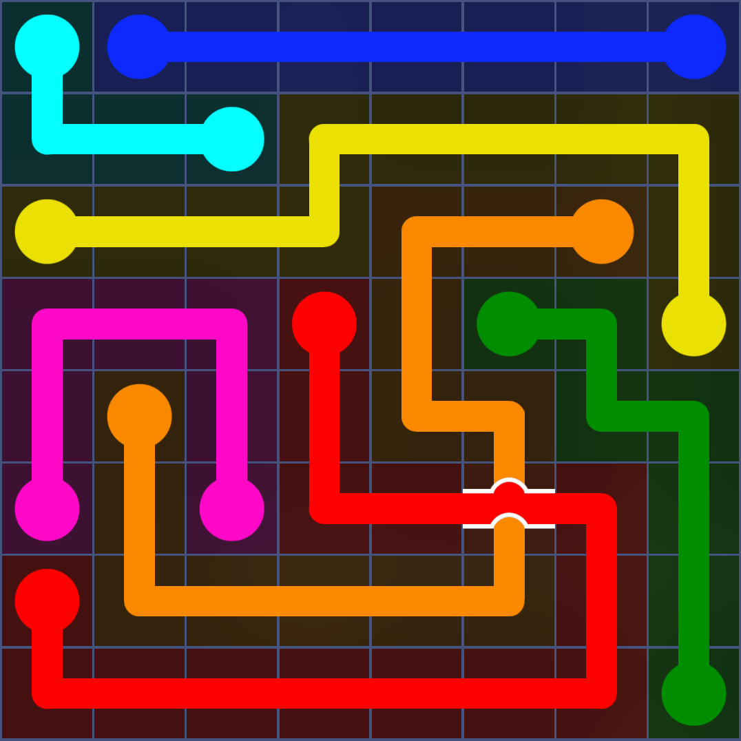 Flow Free 1004 Solution