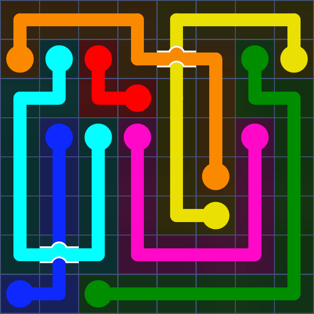 Flow Free 1091 Solution