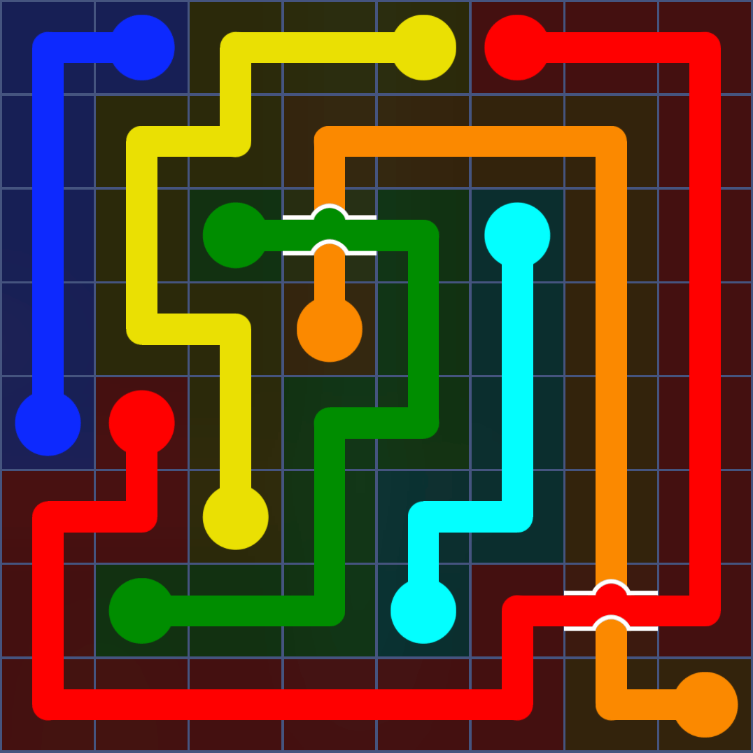 Flow Free 1092 Solution