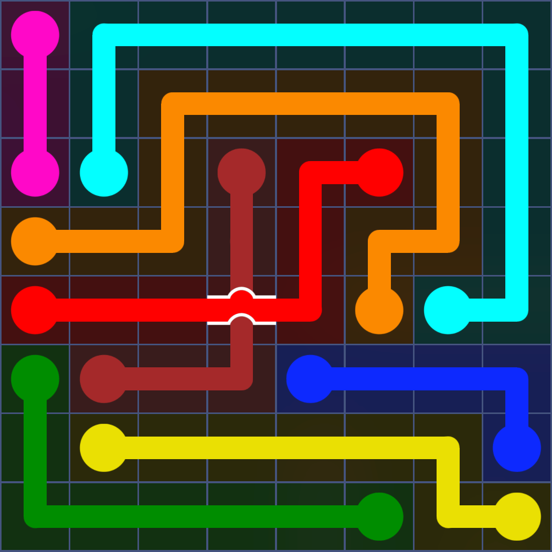 Flow Free 1001 Solution
