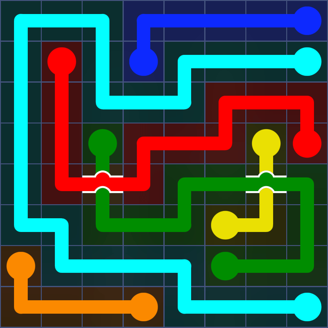 Flow Free 1104 Solution