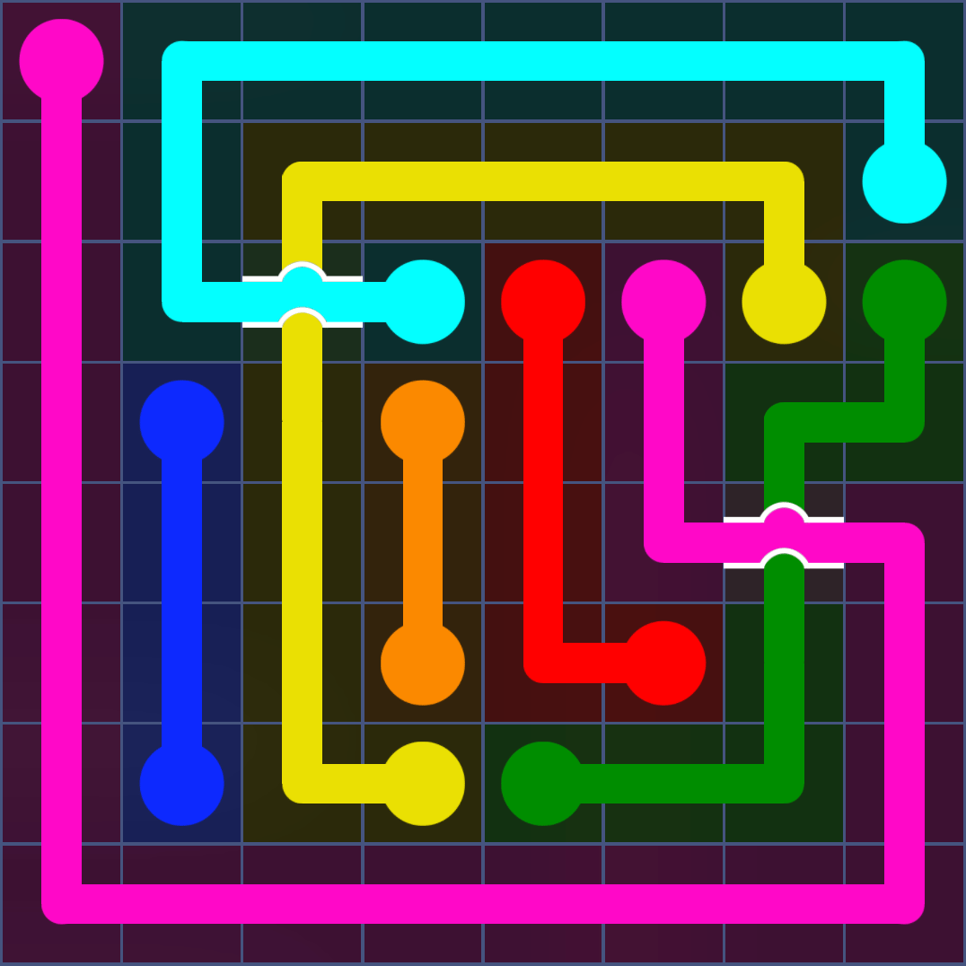 Flow Free 1003 Solution