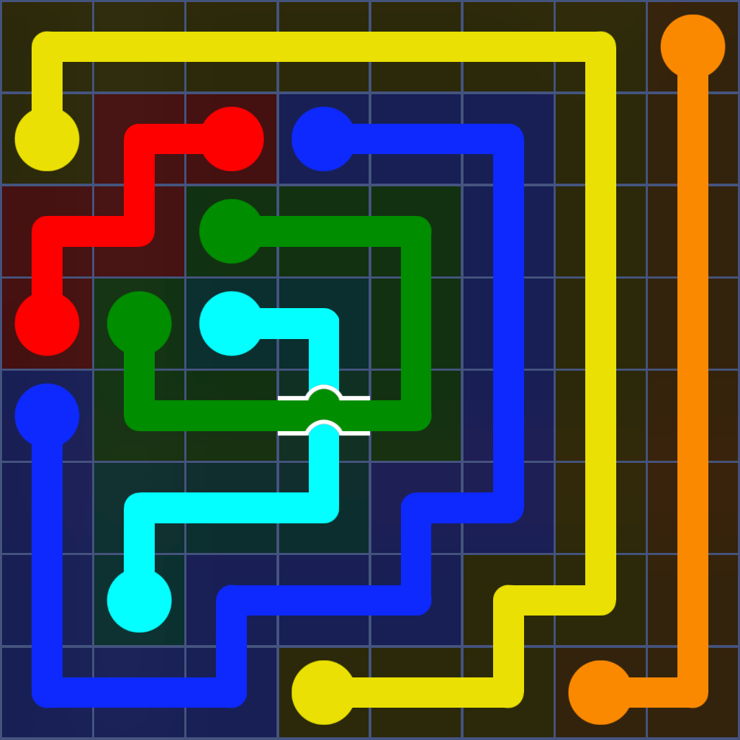 Flow Free 993 Solution