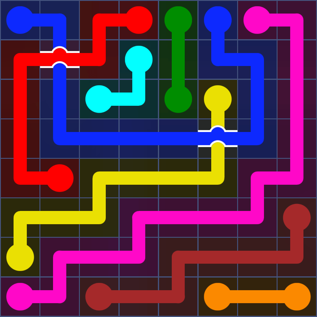 Flow Free 1038 Solution