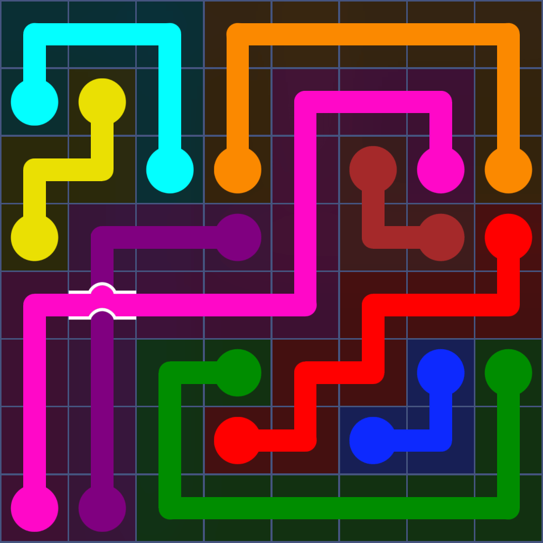 Flow Free 1042 Solution