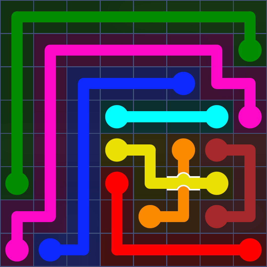 Flow Free 1034 Solution