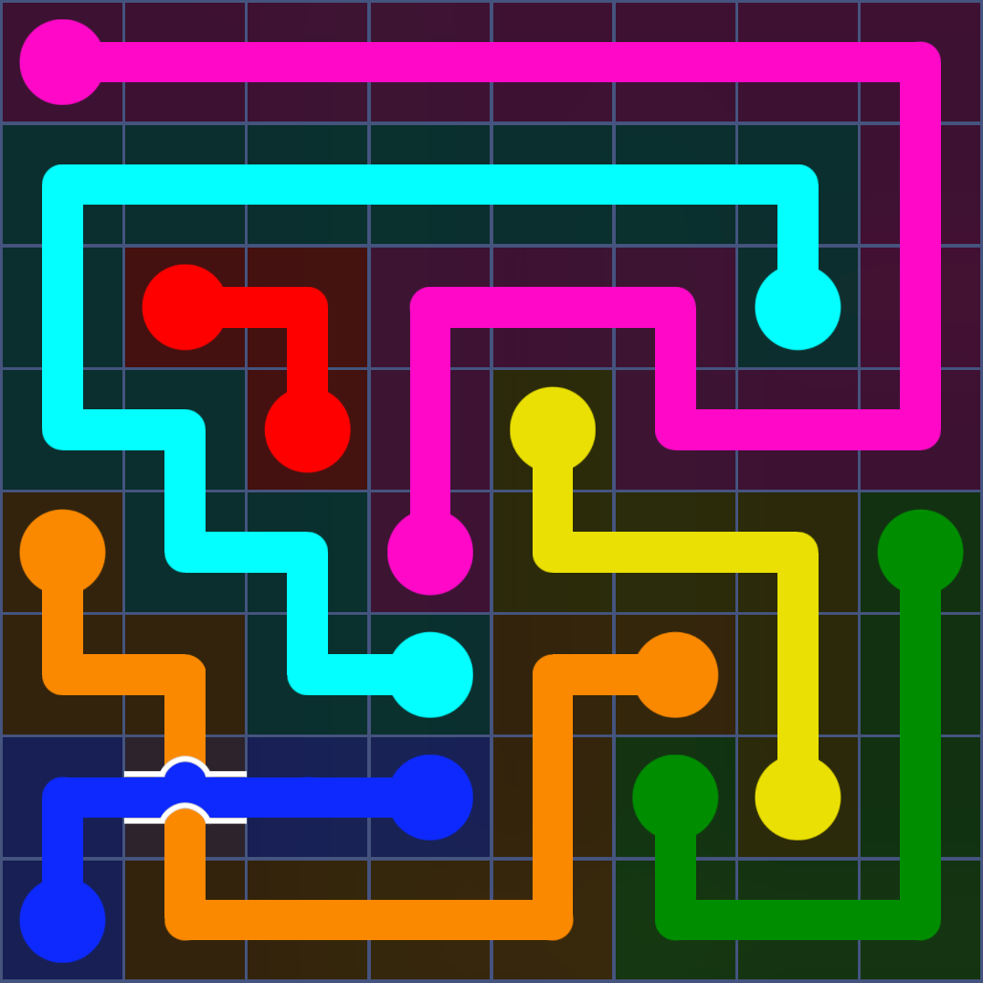 Flow Free 1061 Solution